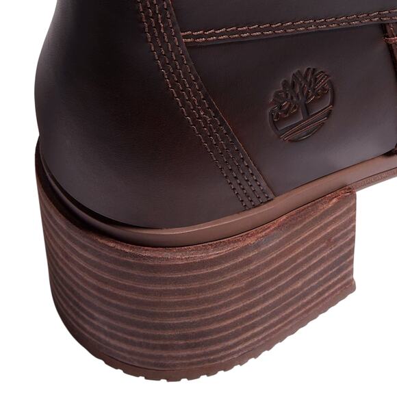 Timberland Dalston Vibe Women Mid Chelsea Boot - Chestnut - Size: 6.5 - Picture 9 of 9